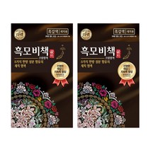 LG생활건강 리엔 흑모비책 골드 흑갈색 90g 2개