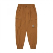 MLB 엠엘비 남성 베이직 미디움로고 코튼 카고 조거팬츠 B (D.Beige)