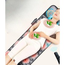 전신 안마매트 스트레칭 매트 전신안마기 마사지기 온열 매트리스 안마기 진동, 표준버전7헤드전신마사지