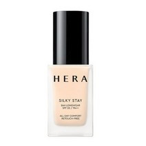 헤라 실키 스테이 24H 롱웨어 파운데이션 SPF20/PA++ 15g, 21N1 바닐라, 7개