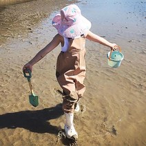 리코 어린이 가슴장화 / 유아 갯벌 체험 옷 해루질