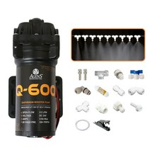 [N]아겐스 Q-600 분사노즐 DIY 온도강하 쿨러 습기, 1.수도연결형, 2. 중국산 도금노즐 0.2mm, 1개