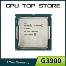 인텔-셀러론 G3900 2.8GHz 2M 캐시 듀얼 코어 CPU 프로세서 SR2HV LGA 1151 트레이