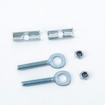 자전거 체인 텐셔너 텐션 Deemount 2pcs 고정 기어 조정 볼트 35mm 1 속도 통근 당겨서 나사 볼트호환 139, 은