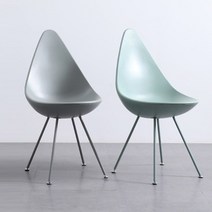 물방울의자 드롭체어 홈바의자 바체어 카페의자, 물방울의자-민트그린