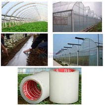 6평농막 유리온실 스마트팜 유리 온실 비닐하우설치 농막주택 비닐하우스자재 아크릴 온실 비닐하우스 농막 가정용스마트팜 유리온실하우스 유리온실 하우스 투명 필름 테이프 여분의 강한, 2개 10cmx10m