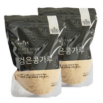 디자인농부 국산 검은콩 서리태콩가루 서리태가루 서트푸드 500g x 2, 2팩, 500