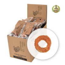 라이브잇 제로랩스 반려동물 영마진 백프로 터키츄 링 S 15g, 칠면조, 240개