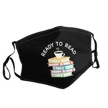 Ready To Read Coffee Book Read Gift 성인용 인쇄 마스크 일본 만화 영화 방진 빨 조절 가능