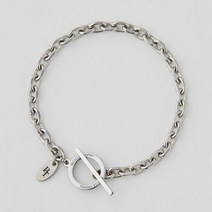 바이시클트로피 써지컬스틸 S.S 체인팔찌 21 토글바 장식 5mm 써지컬 방수 스테인레스 팔찌 295315