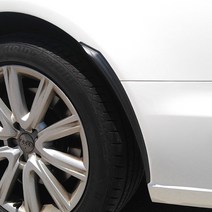 컨셉토디자인 휀다가드 2EA 메르세데스 벤츠, 블랙-로고무