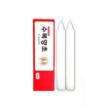 수복양초 파라핀 무향 일반양초 생활양초 원기둥 양초캔들 2개입, 3개