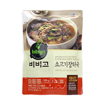 CJ제일제당 비비고 소고기 미역국 500g, 단품, 3개
