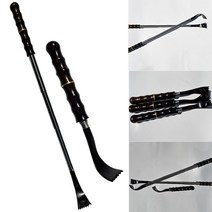 등긁개 죽비 죽봉 구두주걱 등지압기 긁기 휴대용 확장형 미끄럼 방지 손잡이 나무 마사지, 없음