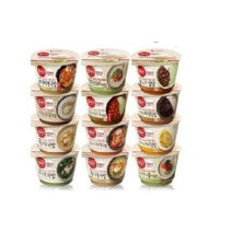 제일제당 CJ컵반 컵밥6개 세트 간편식 비빔밥 국밥 덮밥 프리미엄컵밥 6개입, (컵반) 치킨마요덮밥 x 6개