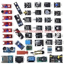 For arduino 45 in 1 Sensors Modules Starter Kit better than 37in1 sensor kit 37 [G00031172], 04-45 in 1 kit-31172