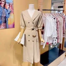 도로시홀릭 더블트렌치원피스(DO53394B)