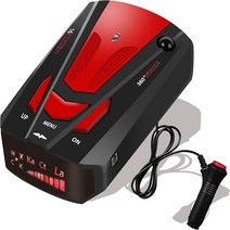 이동식카메라감지기 과속 레이더 자동차 레이더 탐지기 음성 프롬프트 속도 차량 경보 시스템 12 전자 개, 03 V7-Red