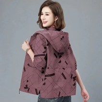 DFMEI 루즈핏 빅사이즈 봄자켓 트렌치코트 양기저고리