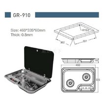 카라반 캠핑카 가스렌지 캠핑버너 가스레인지, (카라반 가스렌지)