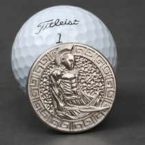 미아트 수제 검투사 골프 볼마커 무료 이니셜 각인, 케이스 구매함