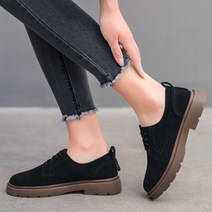 명브띠 여성 키높이 로우 워커 슈즈