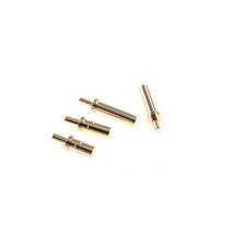 100pcs 포고 핀 암 접점 3 3.5 4 4.5 5 5.5 6 mm 홀을 통한 높이 pcb 타겟 헤더 플랜지 메이트 스프링로드, 04 4.0 mm Height