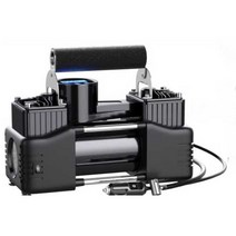자동차 공기 펌프 차량용 컴프레셔 공기압 주입기 12V, 아날로그 실린더 버전