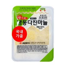 왕가네 냉동다진마늘1kgx2개입(국내가공)신선하고 깨끗한 간마늘, 2, 1kg
