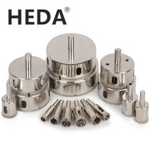 타일커터기 멀티 그라인더 드릴 절단기 원형 생크 구멍 톱 다이아몬드 코팅 코어 비트 개 유, 22mm