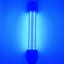 집어등 볼락 서치 usb집어등 찌보기등 밤낚시 헤드LED 낚시 조명 15W DC12V IP68 녹색 수중 램프 잠수정, 02 Blue