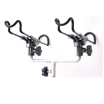 조이사낚시 양어장 받침대 쌍포 연결봉 셋트 바다낚시터 갯바위 받침대, (1) 헤드 2개 T자 연결봉 1개 SET