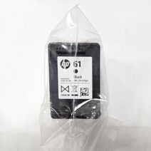 hp61정품잉크 검정/컬러 1000 1510 2510 3000 J610A J210A(CH390A) 1010 2000 2540 3050 J110(CH340A), 3.HP61정품잉크 검정(박스없음), 1개