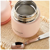 오슬로 브리오슈 푸드자 400ml 보온도시락 이유식통, 랜덤