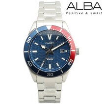 [ALBA] 세이코 알바 100M 방수 야광기능 손목시계 AG8J39X1