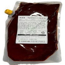 [오늘만 특가] 사장님레시피 만능 국물닭발 소스 매운맛 2kg [국물닭발 닭볶음탕 매운갈비찜 만능 조리가능], 4팩