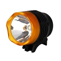 초등학생 자전거 로드 T6 LED 자전거 헤드 라이트 배터리 방수 램프 사이클링 프론트 4 가지 옵션 색상, 03 Yellow