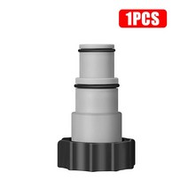 1/2/4/6pcs 풀 장목 어댑터 칼라 Intex 4000 후크 연결 토슈즈 지상 수영장 부품, 01 Gray