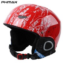 PHMAX 겨울 스키 헬멧 야외 스포츠 등산 따뜻한 스키 스케이트 모자를 쓰고 있죠 보호 스노우 보드 헬멧, 01 HXTK-0101_02 M