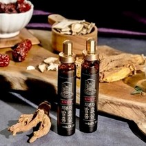 특허 저분자 발효 홍삼 농축액 선물세트 20mlx10병 사포닌 컴파운드K 국산 6년근발효홍삼 인삼열매 대추 농축액