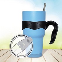 주문제작 선물 대용량 텀블러900ml 이니셜 커스텀 기념일 커플 집들이 나만의 각인 텀블러 이색 선물 메세지 텀블러, 블루