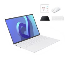 LG전자 2022 그램 노트북 오피스밸류팩 + 마우스 + 마우스패드 + 키스킨, WIN11 Home, 화이트, 1536GB, 코어i7, 17Z90Q-GA76K, 16GB