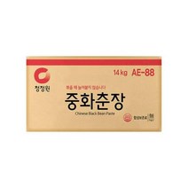 청정원 감칠맛 중화춘장 짜장 지함 대용량 업소용 식자재 별미 14kg 풍미 볶음밥소스 간단한요리 간편식, 6개
