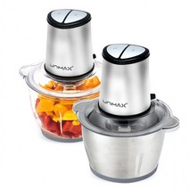 QKD620610유니맥스 스텐&글라스 초퍼 2L 다지기세트 (UMC-HS2520), 단일옵션