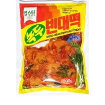 [더착한푸드]녹두빈대떡가루(다원 500g) 식자재마트 대용량 업소용 빈대떡가루 다원녹두가루 녹두분말