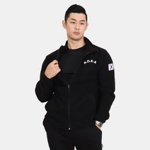 기본 ROKA 로카후리스 남녀공용 방한 군인 기모 폴라 집업