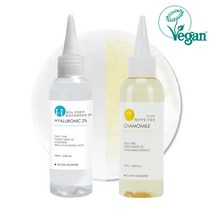 글로우몬스터 프리미엄 캐모마일 추출물 100ml + 3Kda 올리고 히알루론산 2% 원액 100ml, 2세트