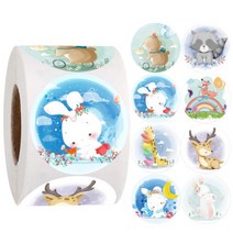 전동운반카트 전동차 화물카트 식판운반카트 100-500PCS 어린이를위한 보상 스티커 어린이 유치원 학교 권장 학생 게임 장난감 동물 문구 라벨, 05 QY1649-300pcs