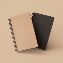 크라프트 노트 A5 스프링노트 A5 70매, 크라프트7개