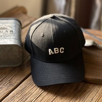 남성과 여성 커플을위한 주름없는 일본 3 차원 ABC 편지 하드 탑 야구 모자 간단한 캐주얼 캡 봄과 여름